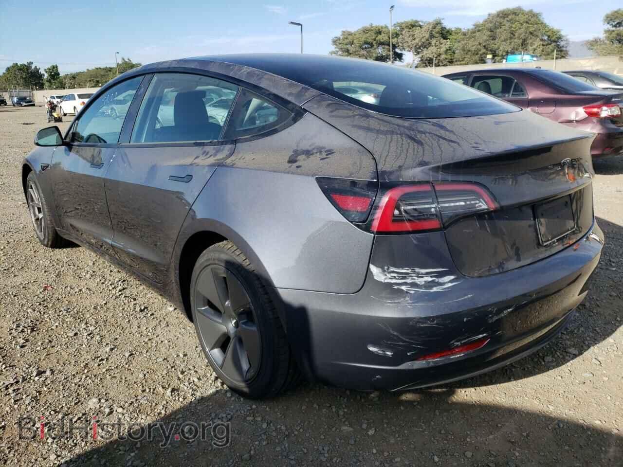 2021 TESLA MODEL 3 - VIN: 5YJ3E1EA2MF091866 - Фото 3
