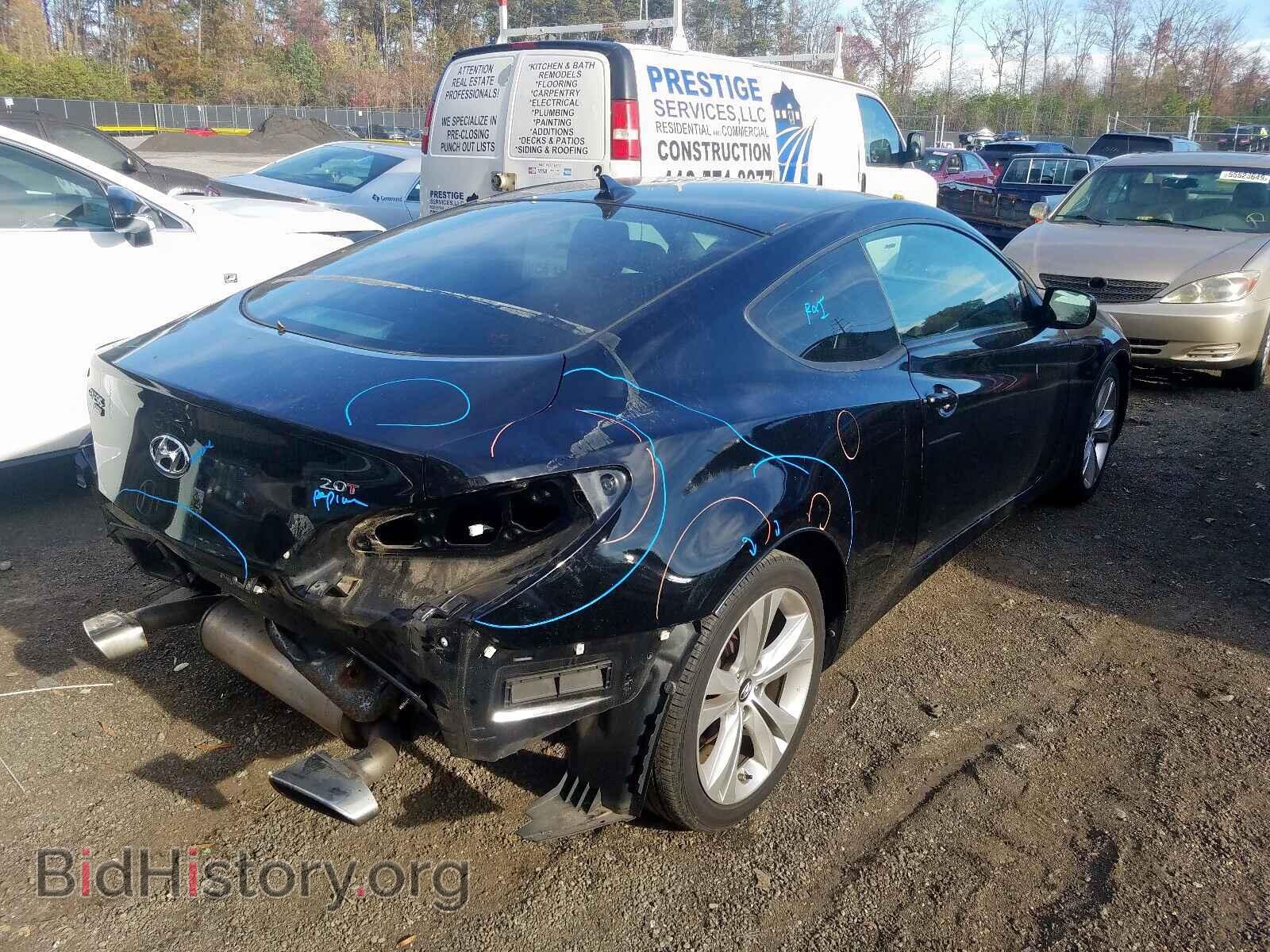 2012 HYUNDAI GENESIS - VIN: KMHHT6KD7CU070889 - Фото 4