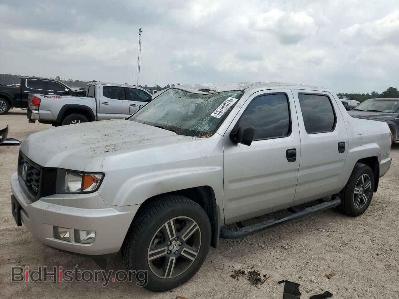 Photo 5FPYK1F76DB013521 - HONDA RIDGELINE 2013