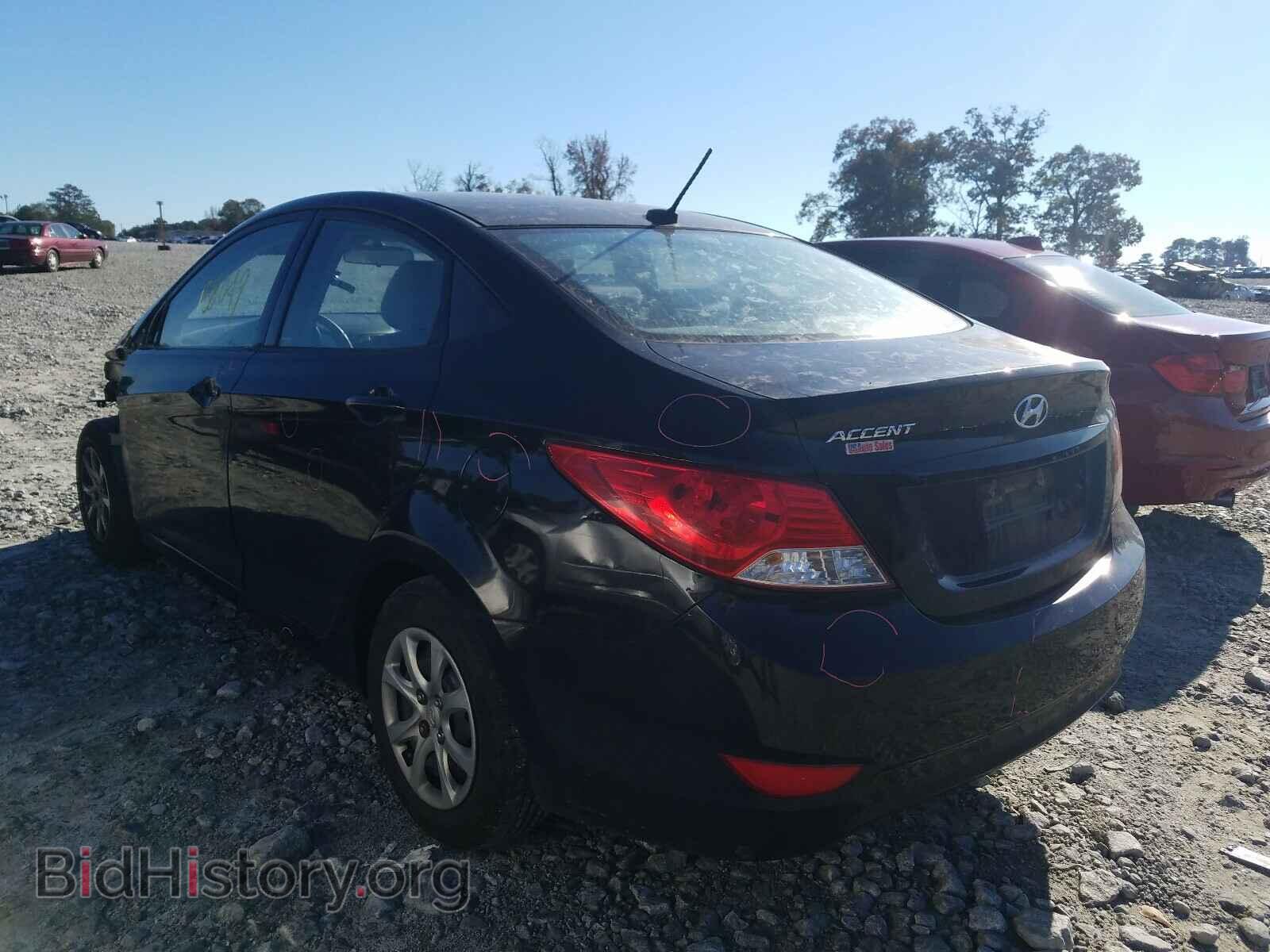 2013 HYUNDAI ACCENT - VIN: KMHCT4AE2DU556407 - Фото 3