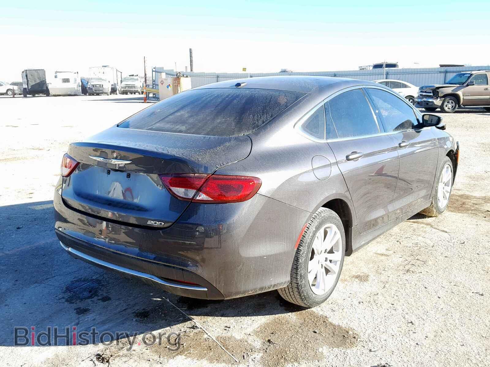 2015 CHRYSLER 200 - VIN: 1C3CCCAB9FN707748 - Photo 4