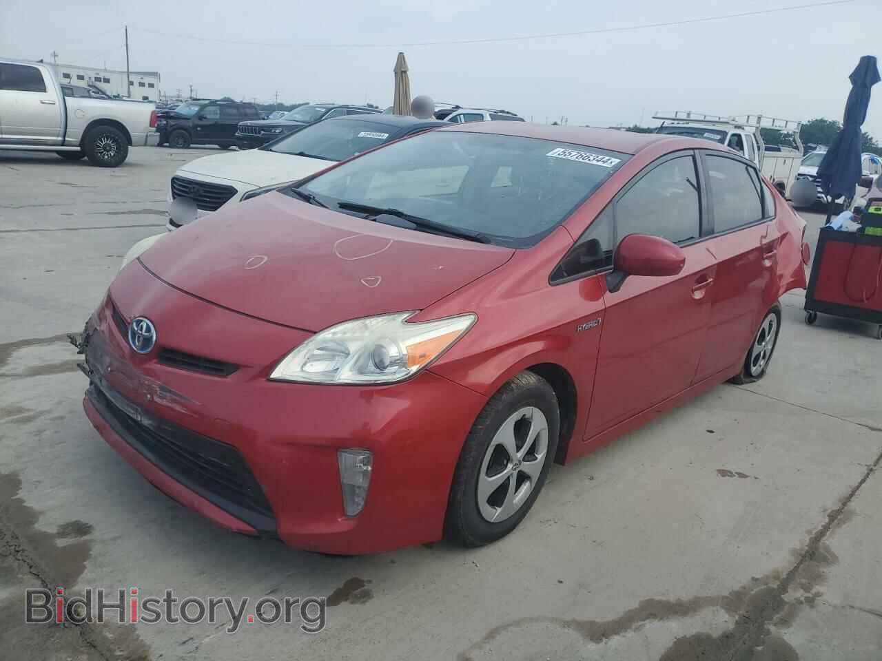 Фотография JTDKN3DU6E1749458 - TOYOTA PRIUS 2014