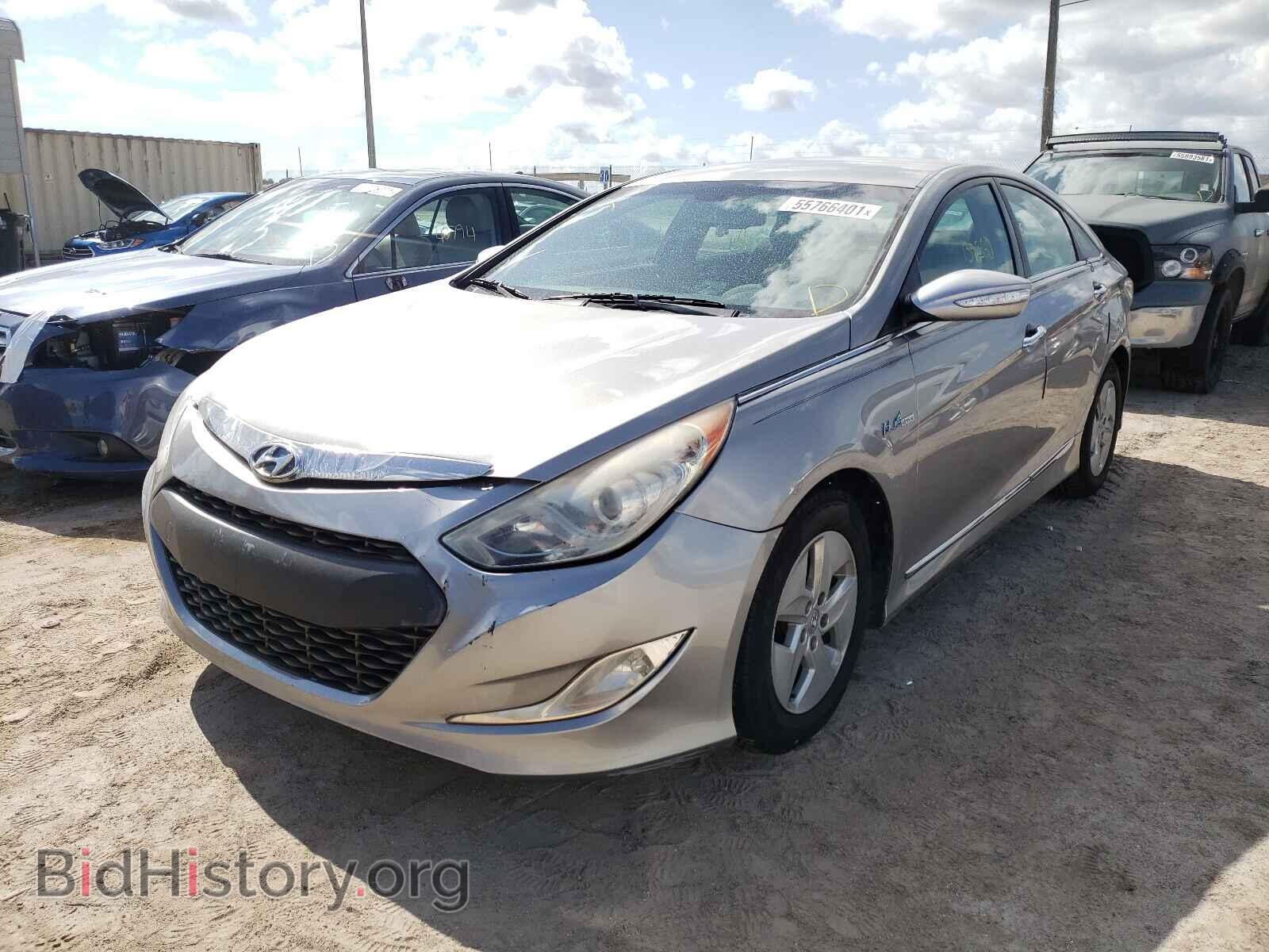 2012 HYUNDAI SONATA - VIN: KMHEC4A46CA030572 - Фото 2