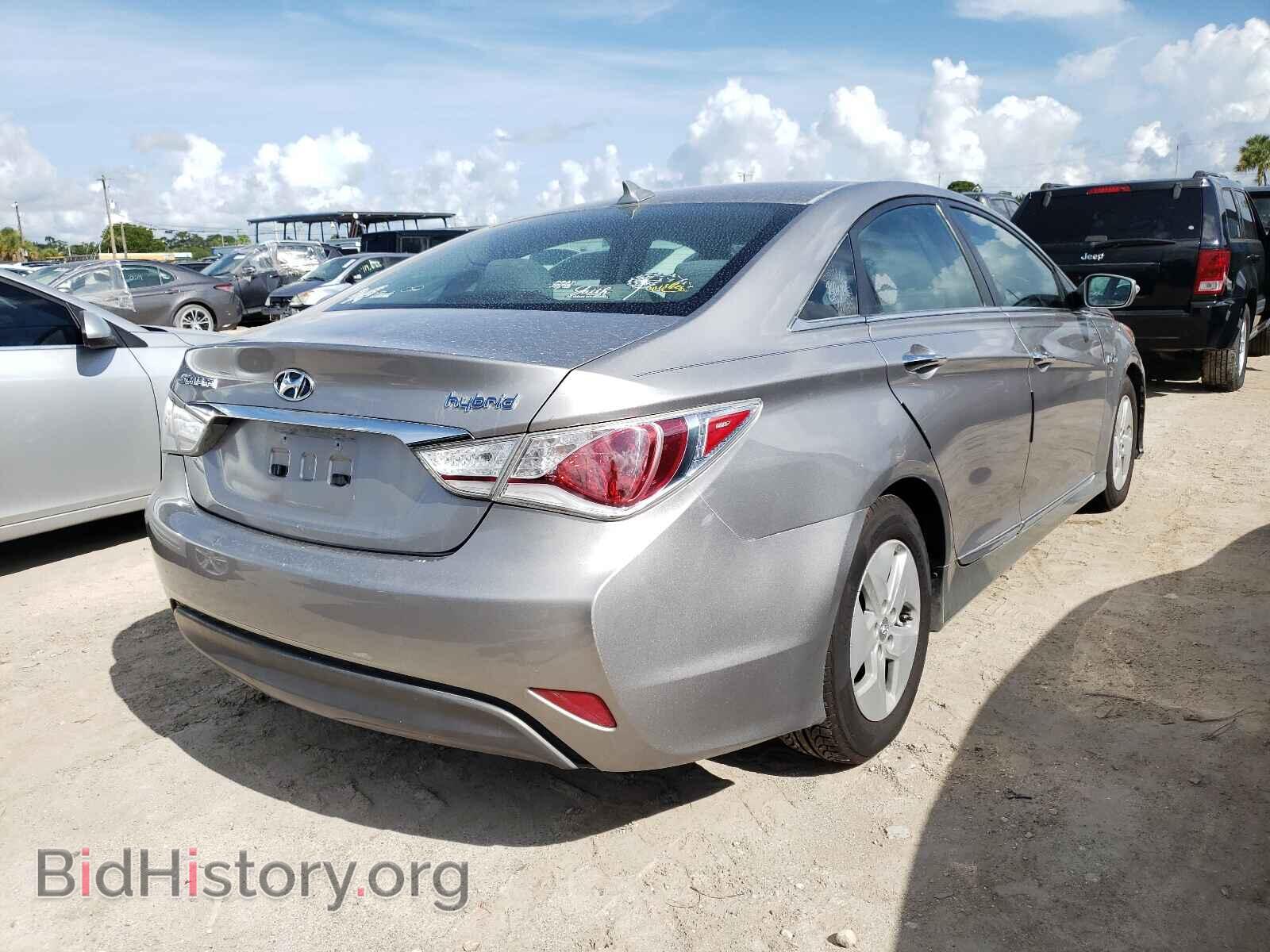 2012 HYUNDAI SONATA - VIN: KMHEC4A46CA030572 - Фото 4