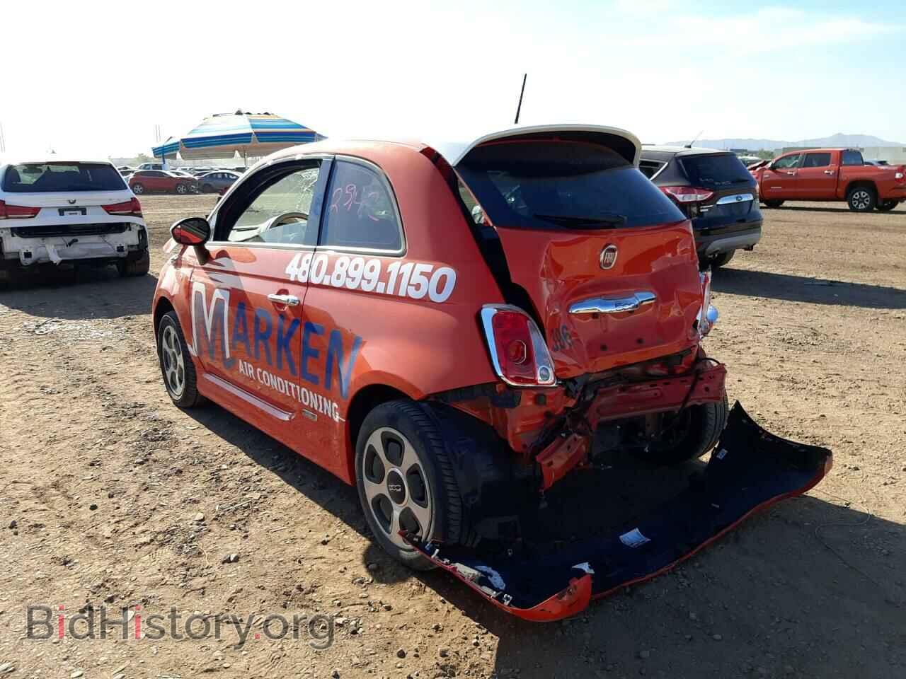 2017 FIAT 500 - VIN: 3C3CFFGE5HT600712 - Фото 3