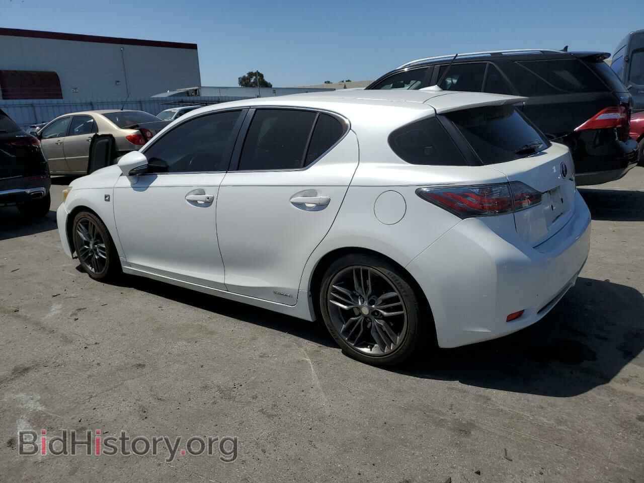 2012 LEXUS CT 200 - VIN: JTHKD5BH2C2078719 - Фото 2