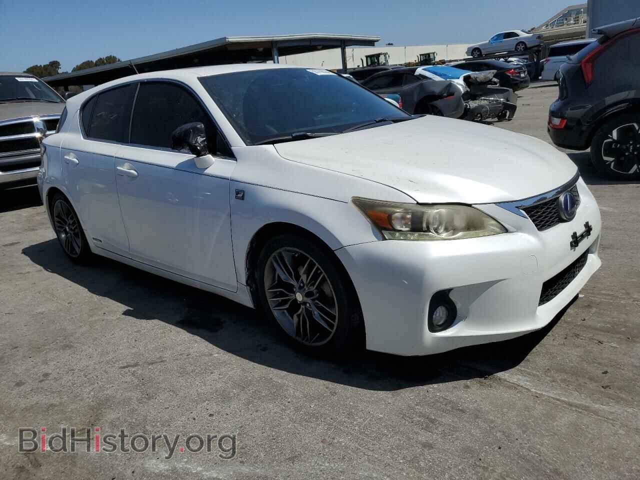 2012 LEXUS CT 200 - VIN: JTHKD5BH2C2078719 - Фото 4