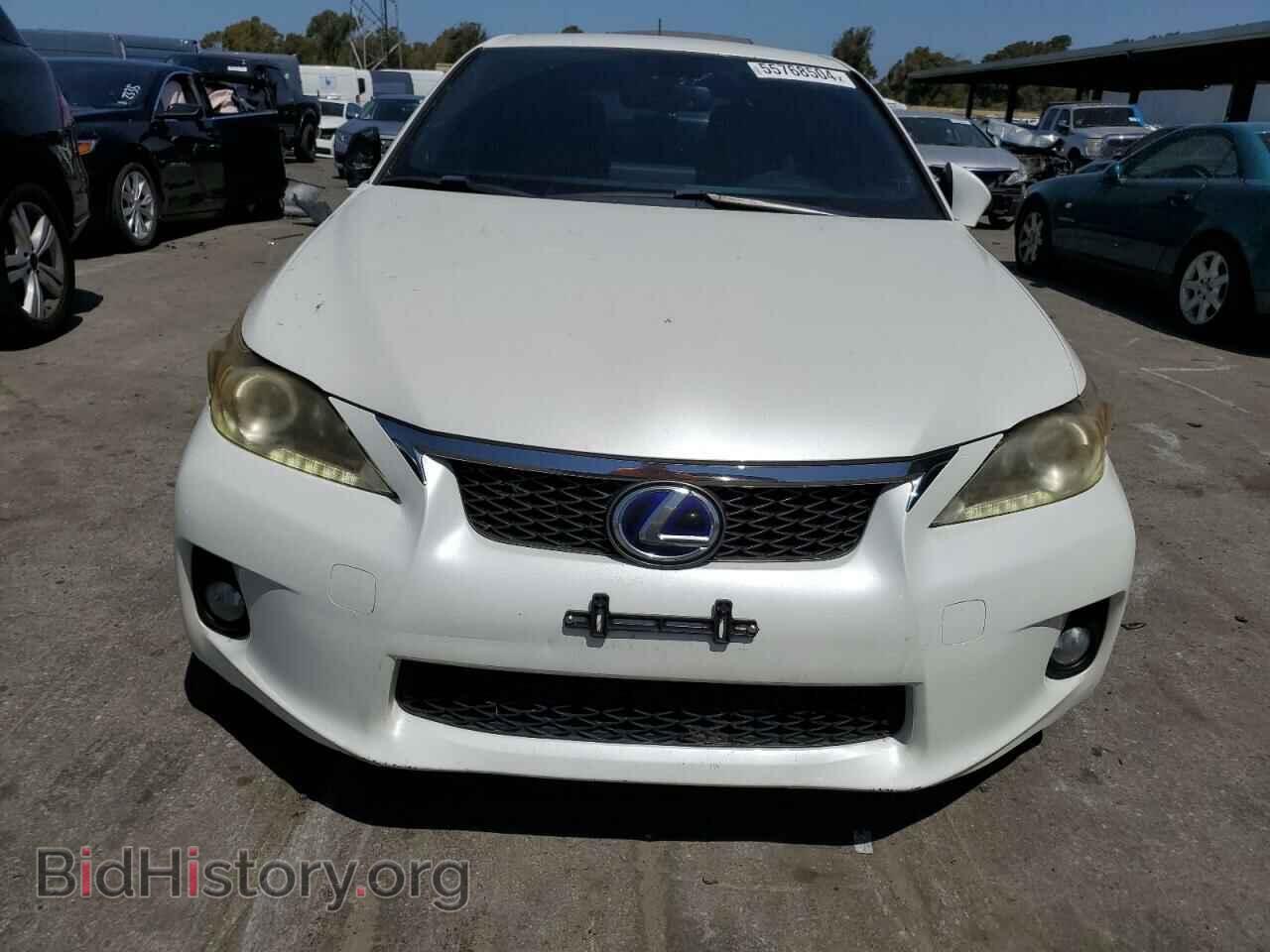 2012 LEXUS CT 200 - VIN: JTHKD5BH2C2078719 - Фото 5