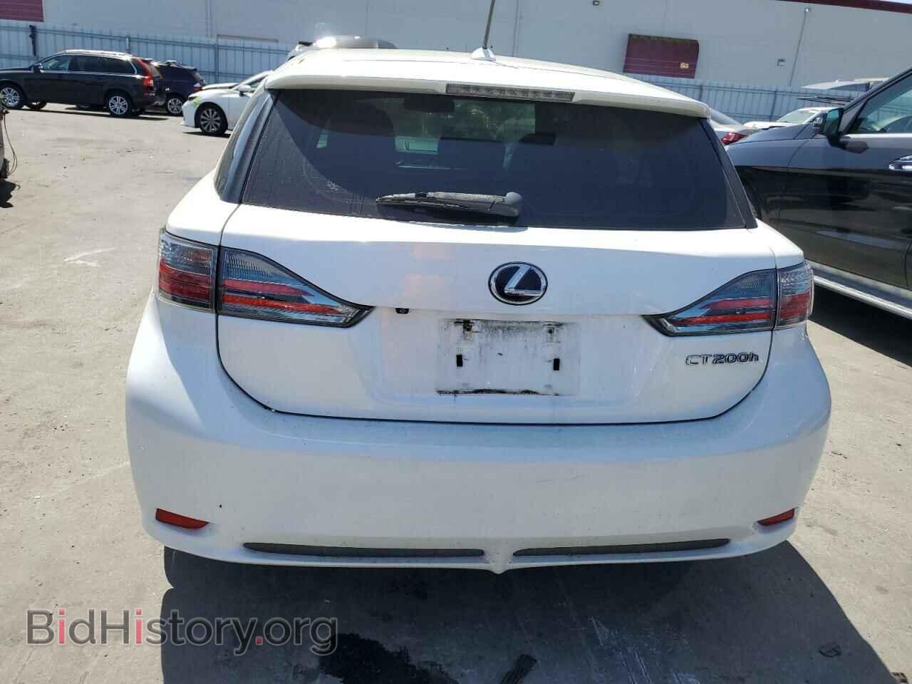 2012 LEXUS CT 200 - VIN: JTHKD5BH2C2078719 - Фото 6