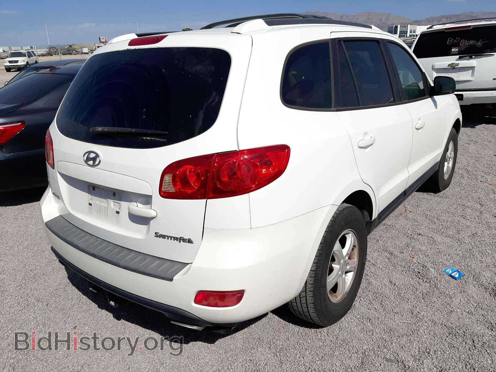 2007 HYUNDAI SANTA FE - VIN: 5NMSG13D47H049933 - Фото 4