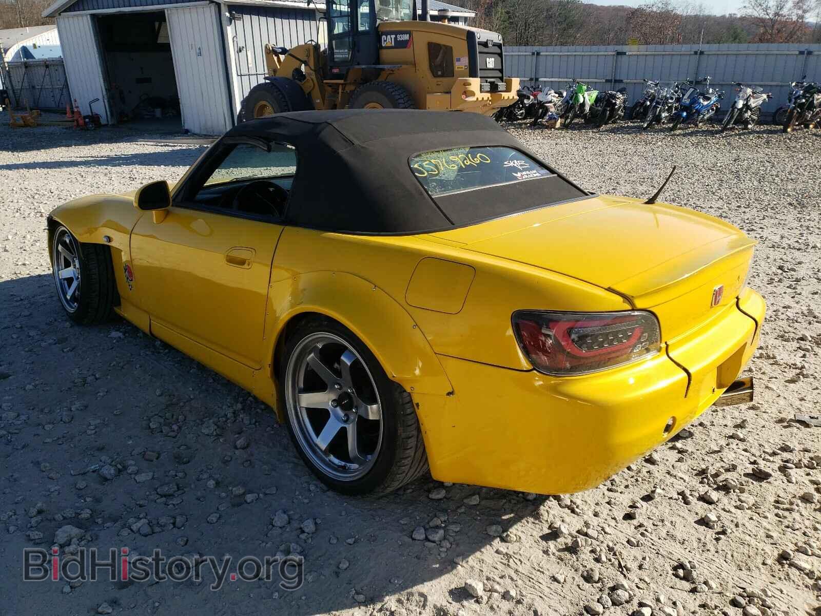 2001 HONDA S2000 - VIN: JHMAP114X1T000318 - Фото 3