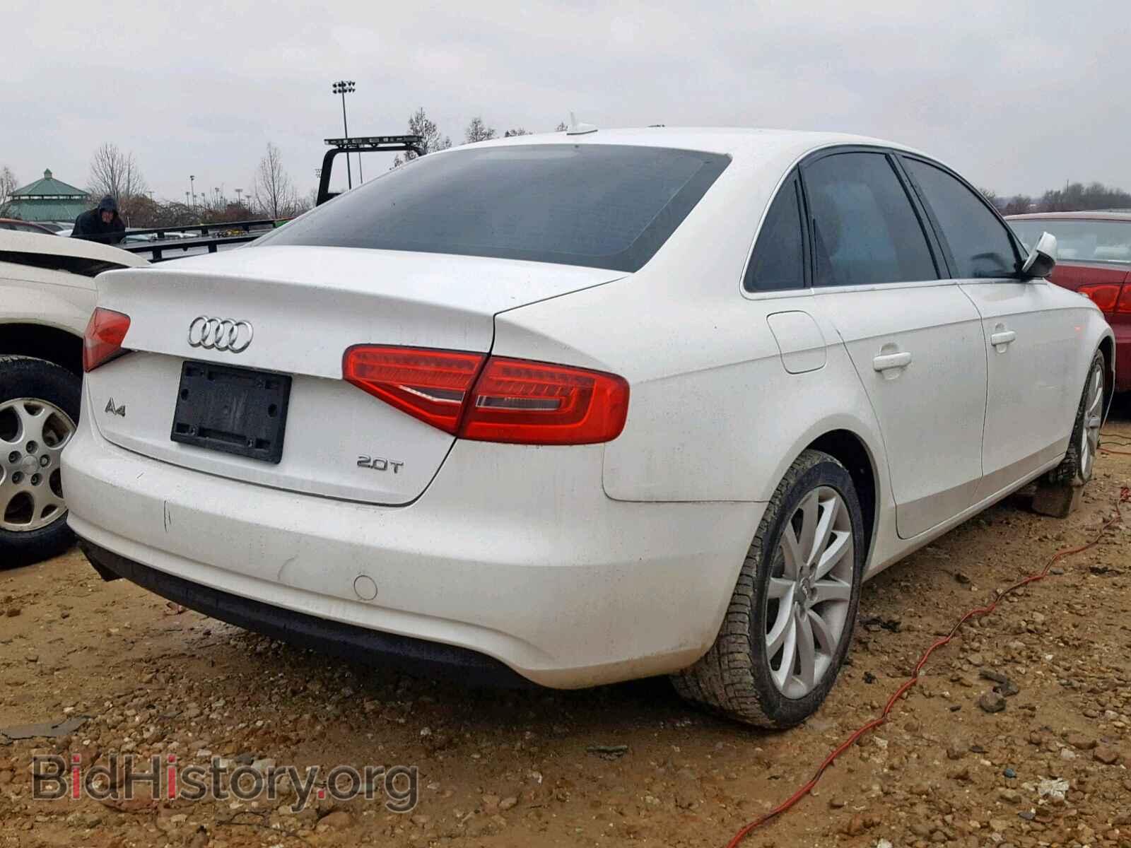 2013 AUDI A4 - VIN: WAUAFAFL5DA152301 - Фото 4