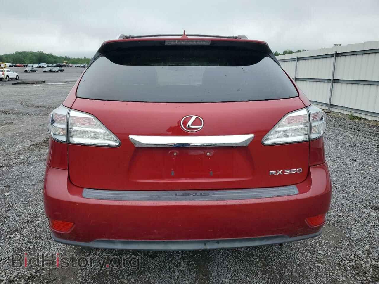 2011 LEXUS RX350 - VIN: 2T2BK1BA5BC087767 - Фото 6