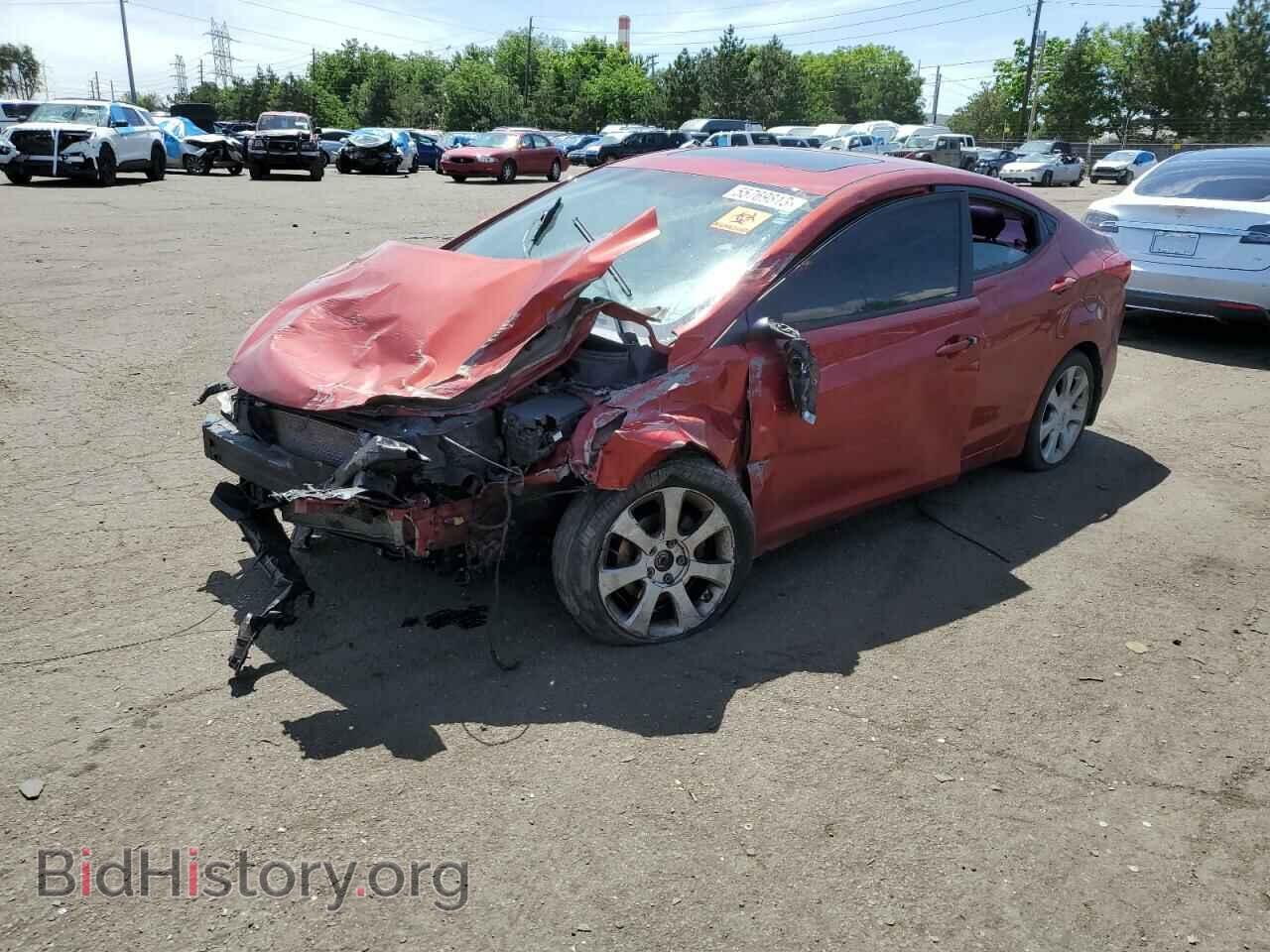 Photo KMHDH4AEXBU119211 - HYUNDAI ELANTRA 2011