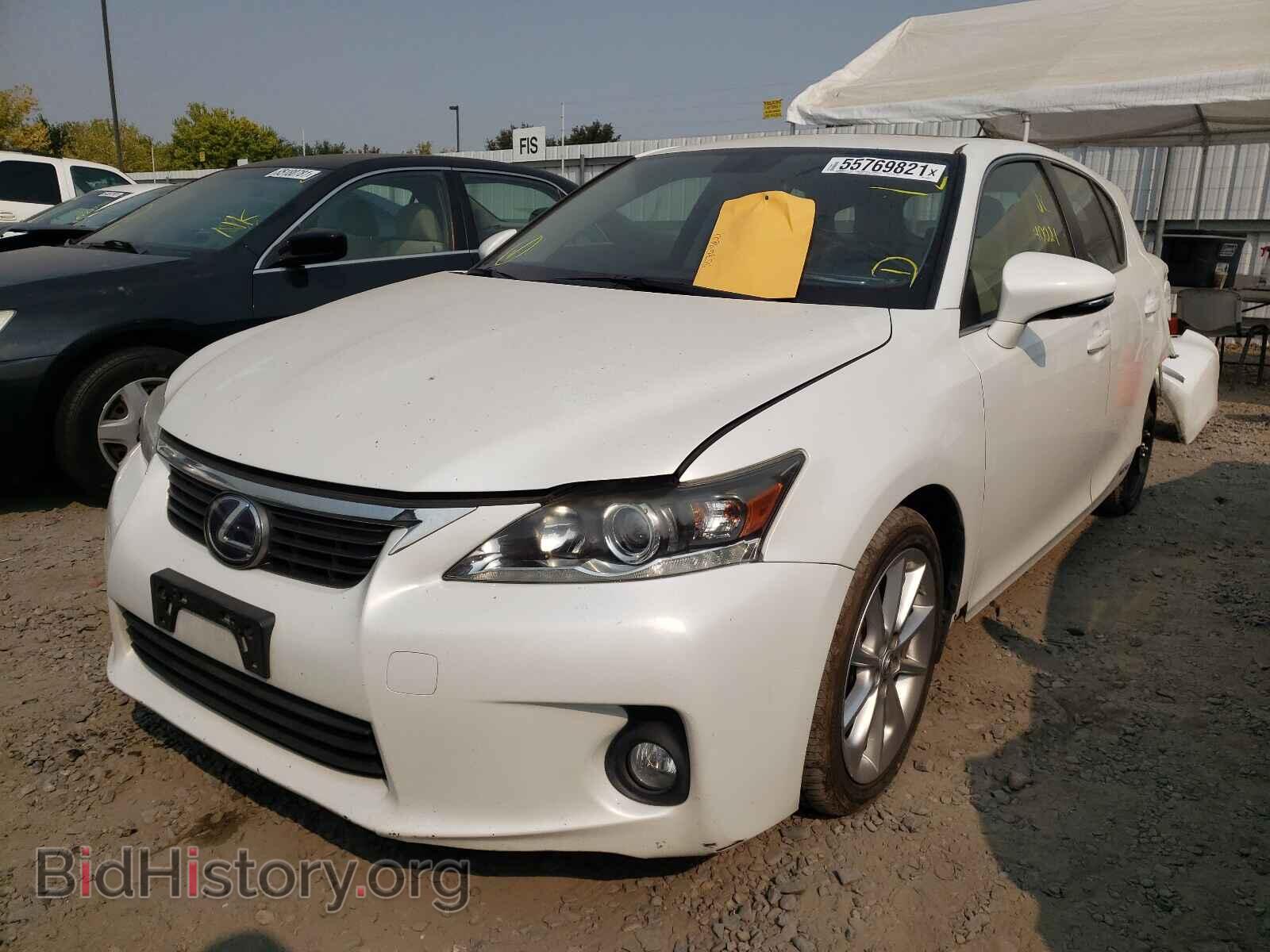 2013 LEXUS CT 200 - VIN: JTHKD5BH7D2134672 - Фото 2