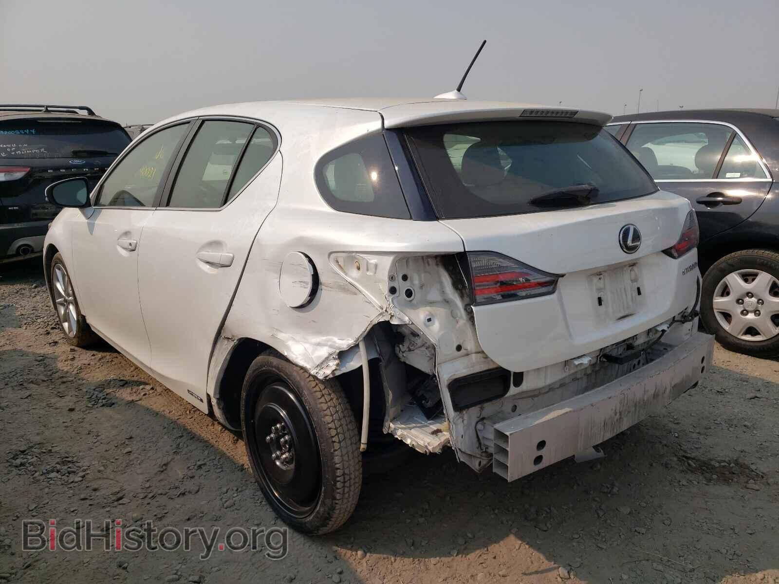 2013 LEXUS CT 200 - VIN: JTHKD5BH7D2134672 - Фото 3