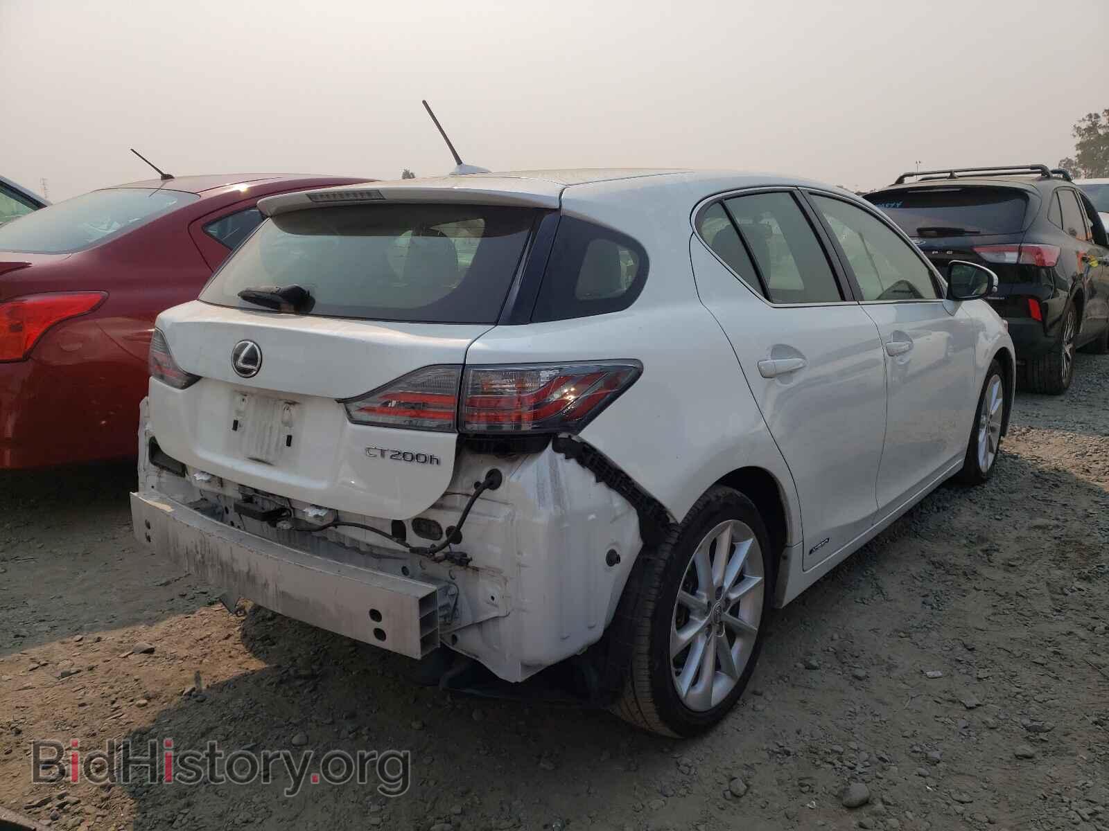 2013 LEXUS CT 200 - VIN: JTHKD5BH7D2134672 - Фото 4