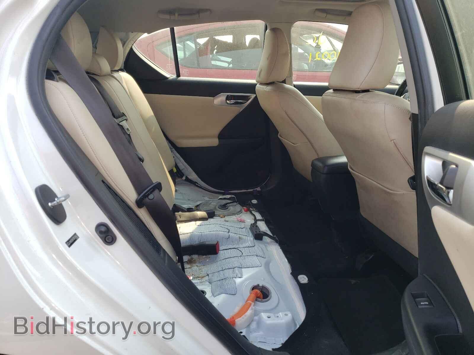 2013 LEXUS CT 200 - VIN: JTHKD5BH7D2134672 - Фото 6