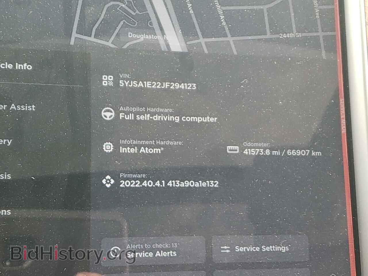 2018 TESLA MODEL S - VIN: 5YJSA1E22JF294123 - Фото 9