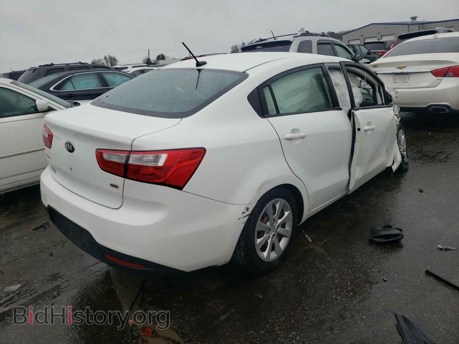2013 KIA RIO - VIN: KNADM4A39D6190208 - Фото 4