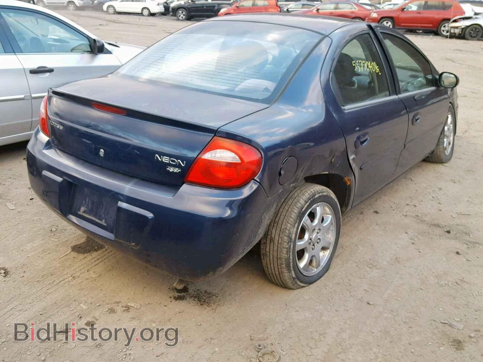 2004 DODGE NEON - VIN: 1B3ES56C84D580550 - Фото 4