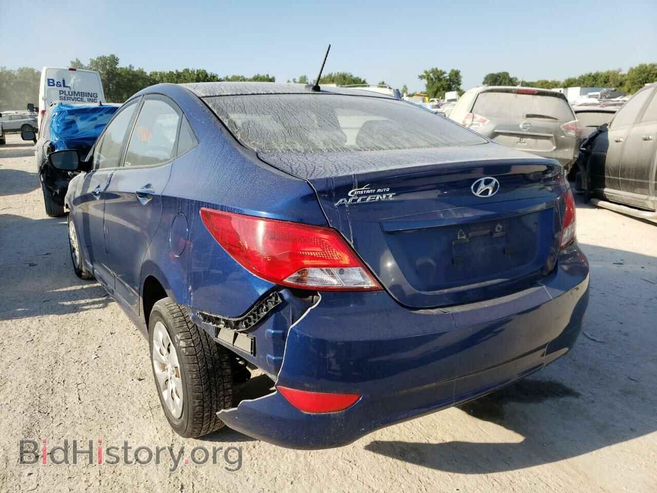 2016 HYUNDAI ACCENT - VIN: KMHCT4AE8GU965886 - Фото 3