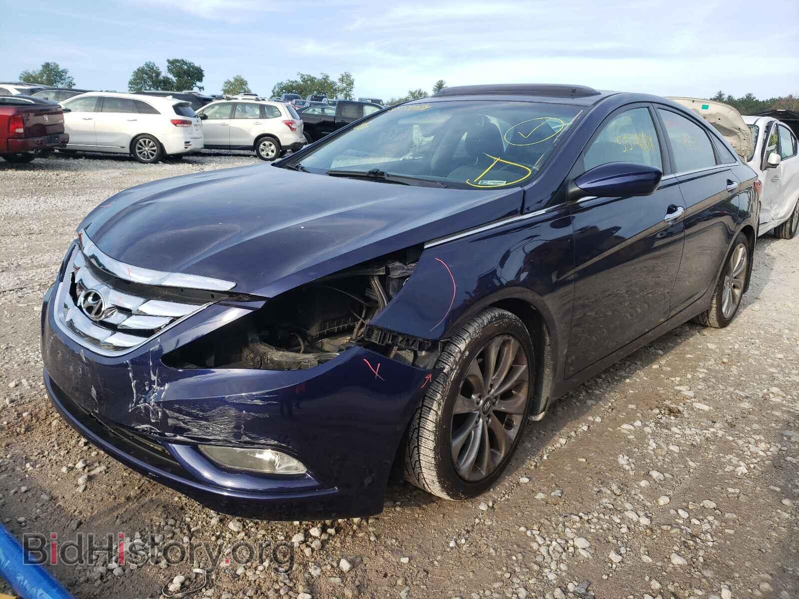 2013 HYUNDAI SONATA - VIN: 5NPEC4AC3DH653976 - Фото 2