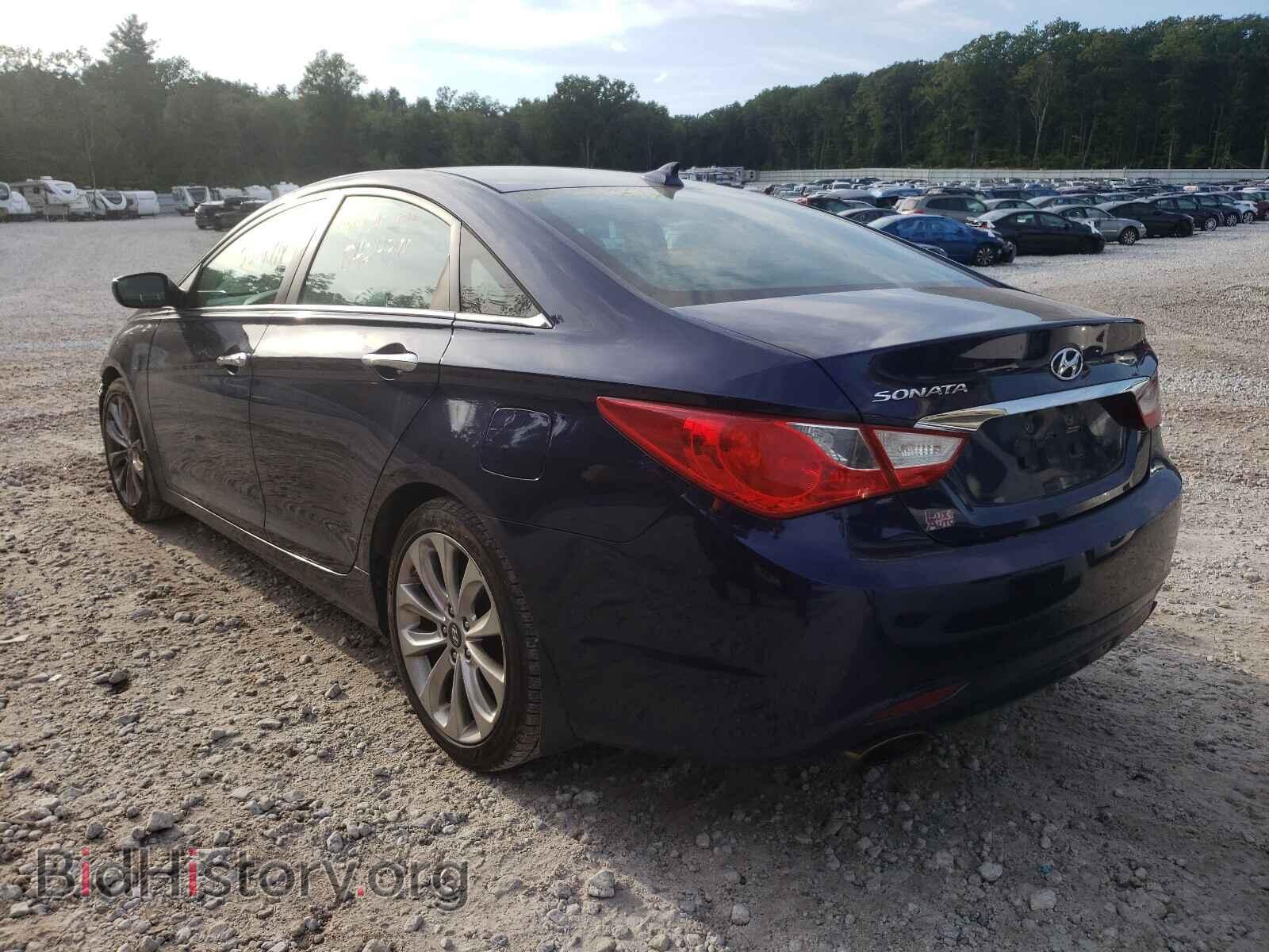 2013 HYUNDAI SONATA - VIN: 5NPEC4AC3DH653976 - Фото 3
