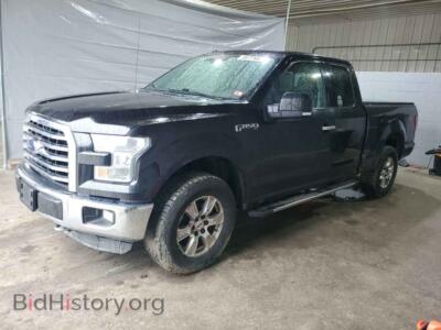 2015 Ford F-150 Super Cab, черный — VIN 1FTFX1EF9FKD86097, Copart