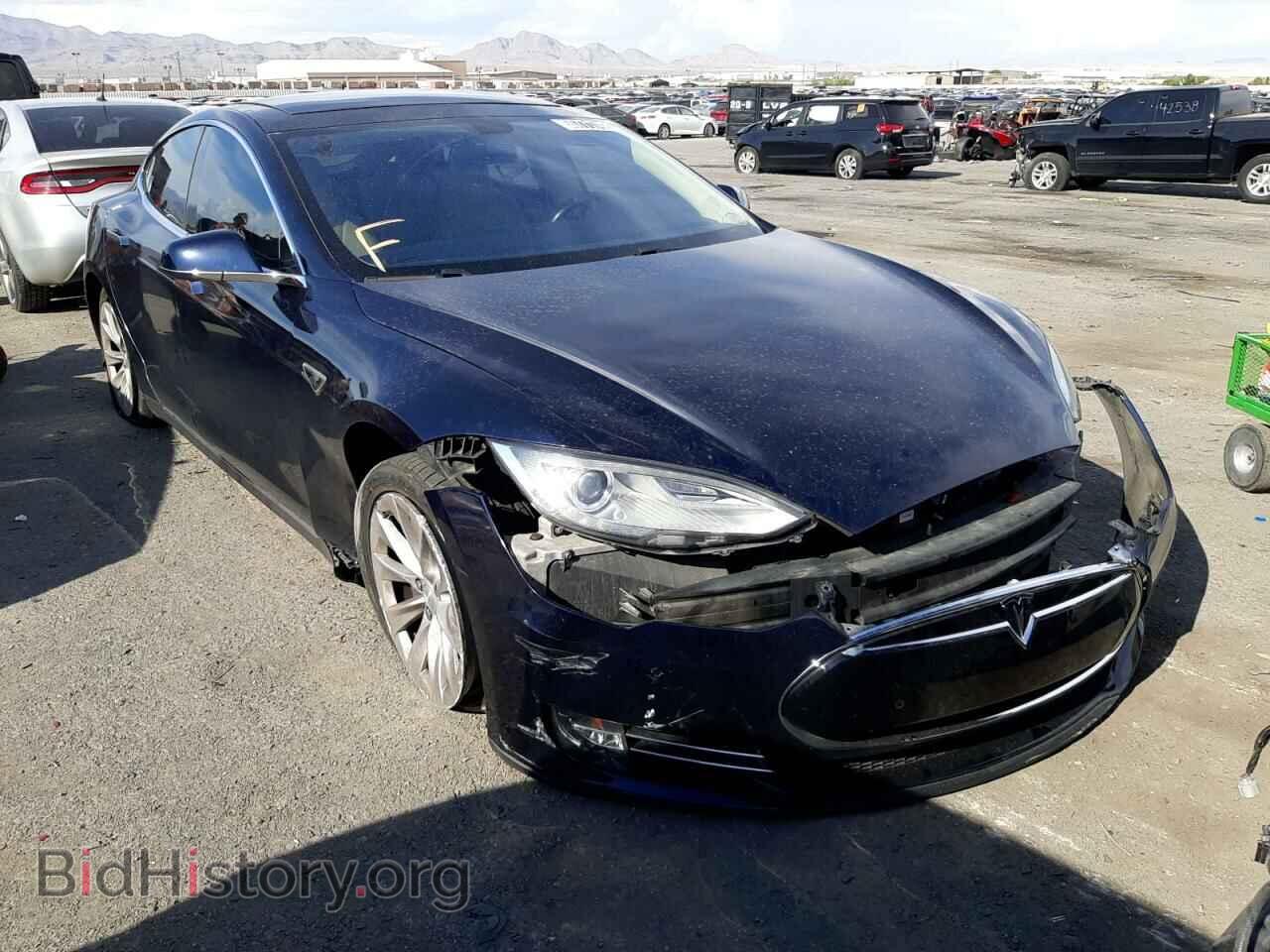 Photo 5YJSA1S16EFP51985 - TESLA MODEL S 2014