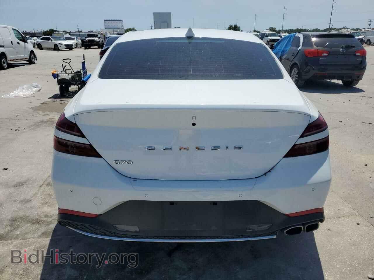 2022 GENESIS G70 BASE - VIN: KMTG34TA6NU098521 - Фото 6
