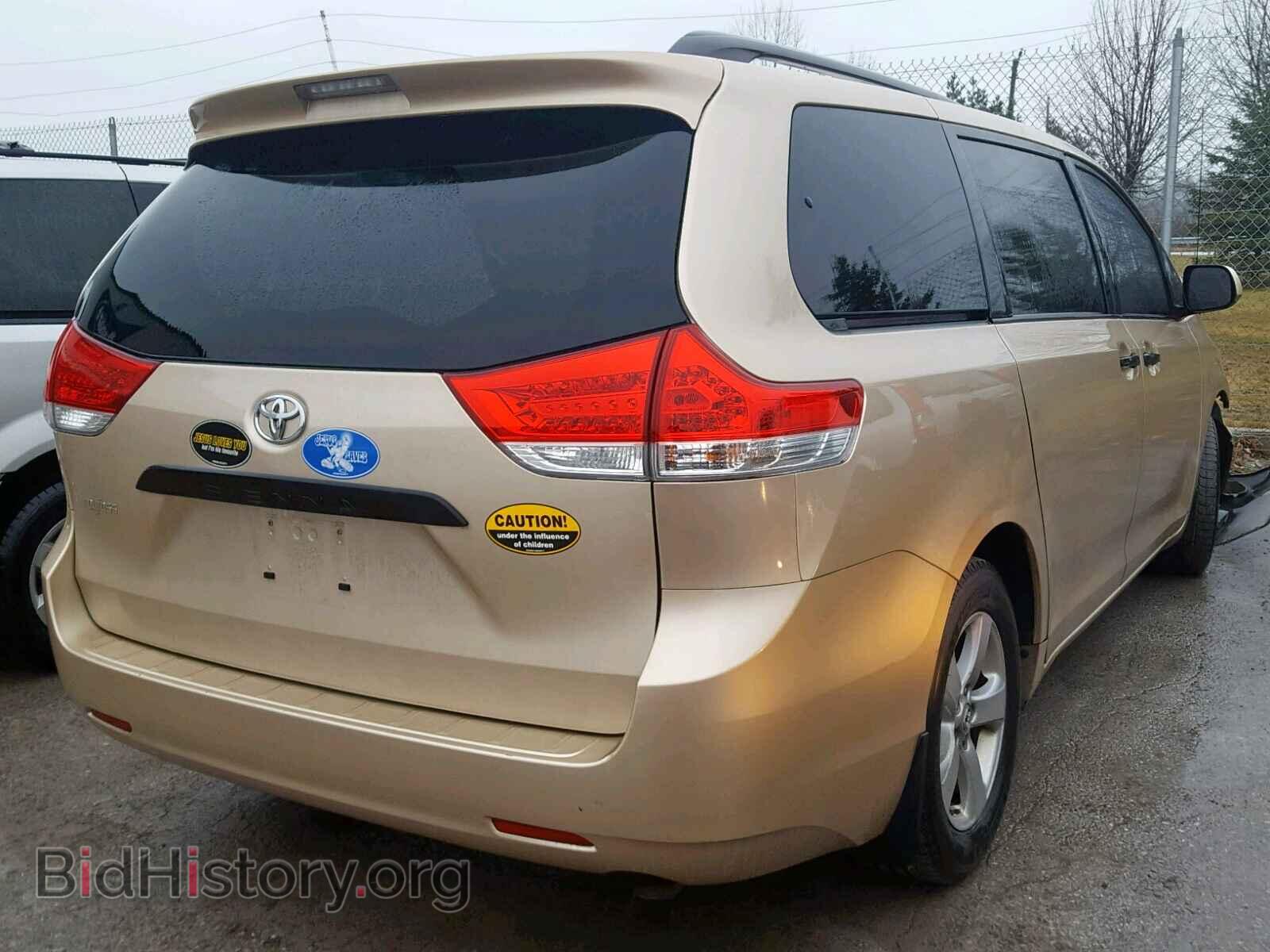 2012 TOYOTA SIENNA BAS - VIN: 5TDZK3DC3CS239373 - Фото 4