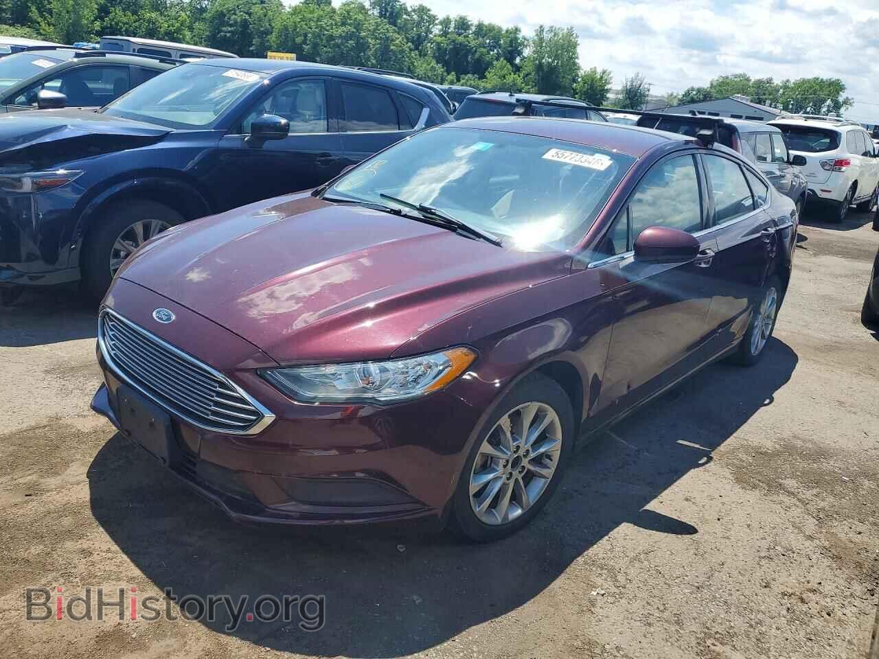 Photo 3FA6P0UU6HR270760 - FORD FUSION 2017