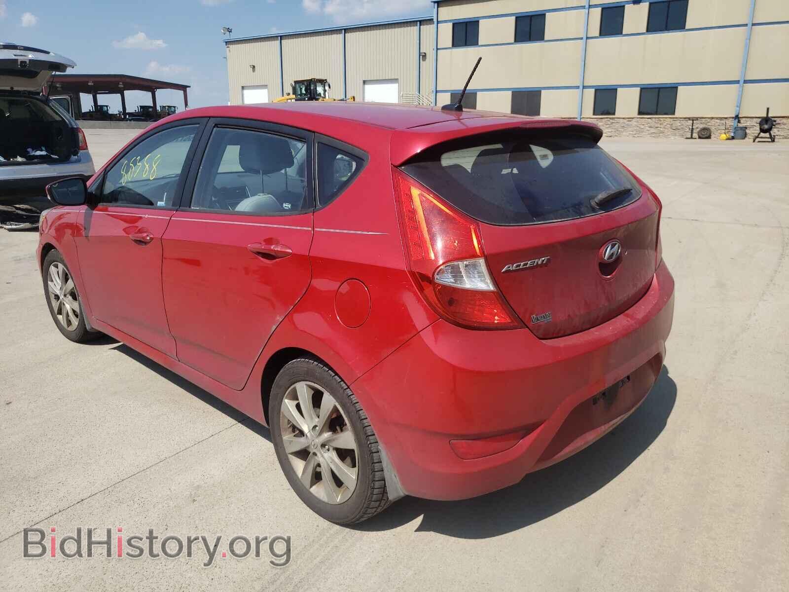 2013 HYUNDAI ACCENT - VIN: KMHCU5AE9DU061253 - Фото 3