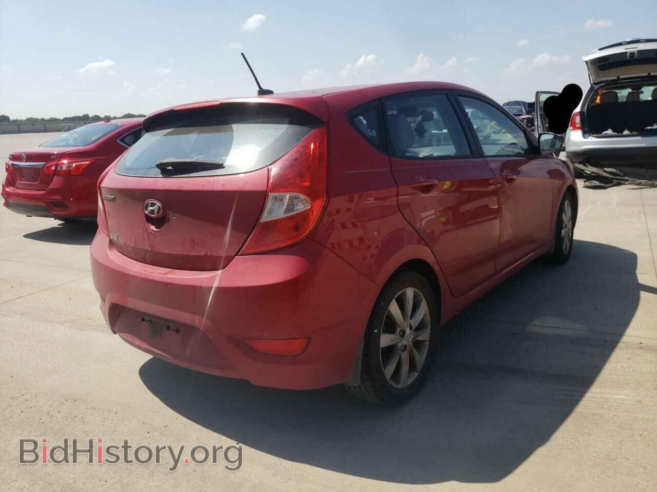 2013 HYUNDAI ACCENT - VIN: KMHCU5AE9DU061253 - Фото 4