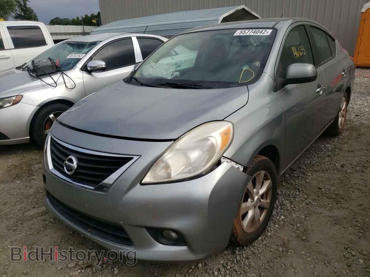 2012 NISSAN VERSA - VIN: 3N1CN7AP1CL811609 - Фото 2