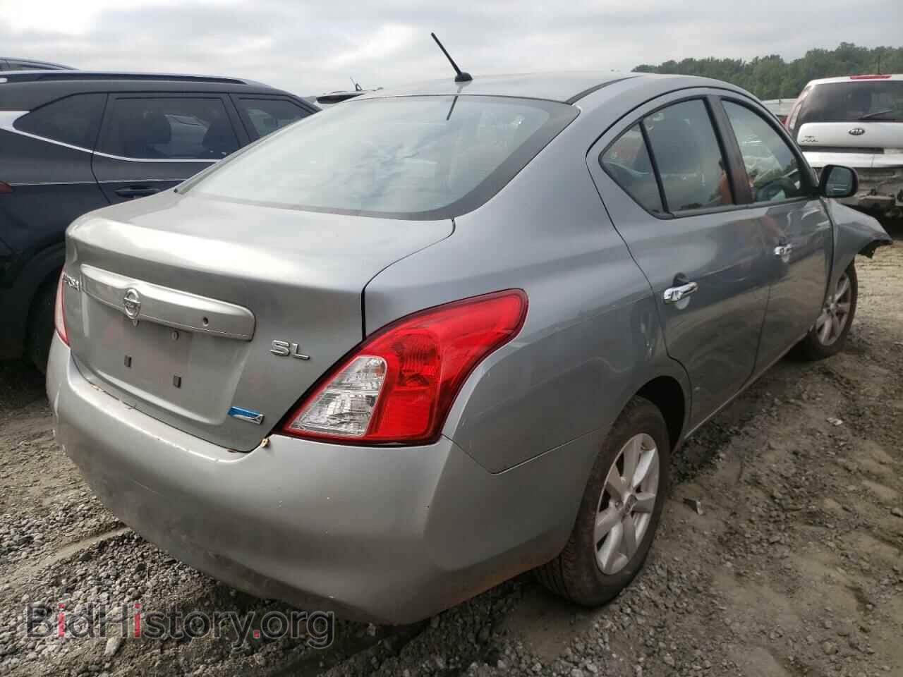 2012 NISSAN VERSA - VIN: 3N1CN7AP1CL811609 - Фото 4