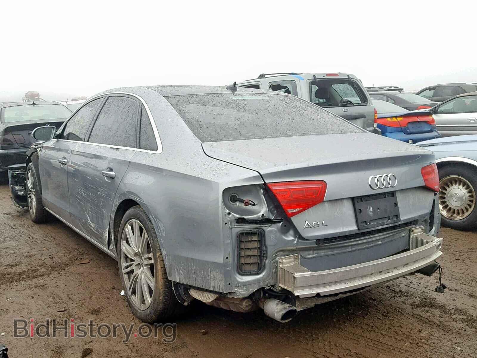 2014 AUDI A8 - VIN: WAURGAFD3EN002139 - Фото 3