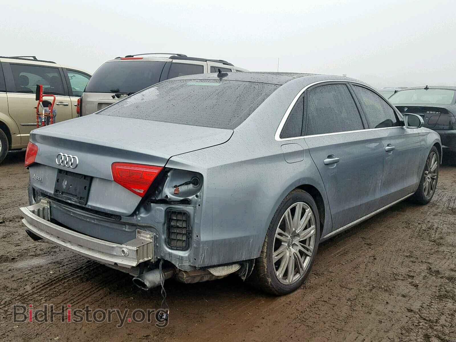 2014 AUDI A8 - VIN: WAURGAFD3EN002139 - Фото 4