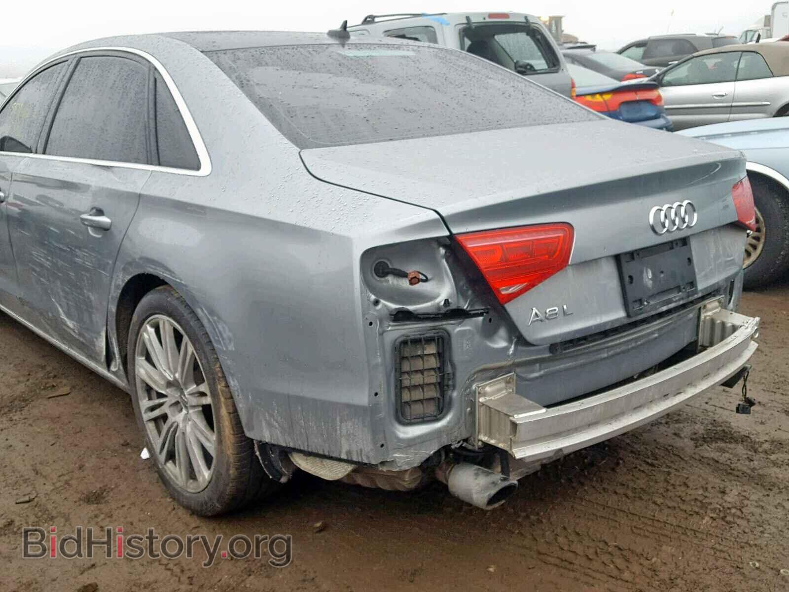 2014 AUDI A8 - VIN: WAURGAFD3EN002139 - Фото 9