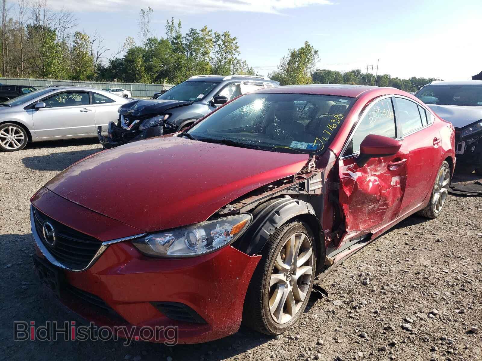 2015 MAZDA 6 - VIN: JM1GJ1V58F1193409 - Фото 2