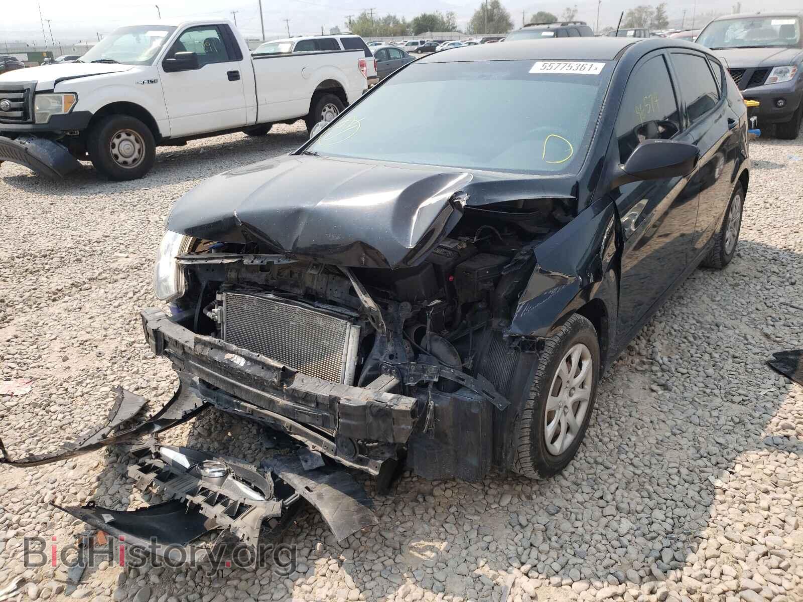 2012 HYUNDAI ACCENT - VIN: KMHCT5AE0CU013612 - Фото 2