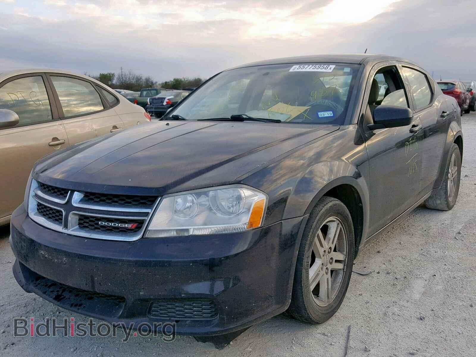 2012 DODGE AVENGER - VIN: 1C3CDZCB1CN312987 - Фото 2