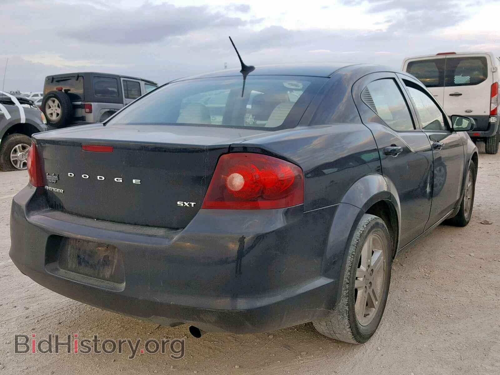 2012 DODGE AVENGER - VIN: 1C3CDZCB1CN312987 - Фото 4