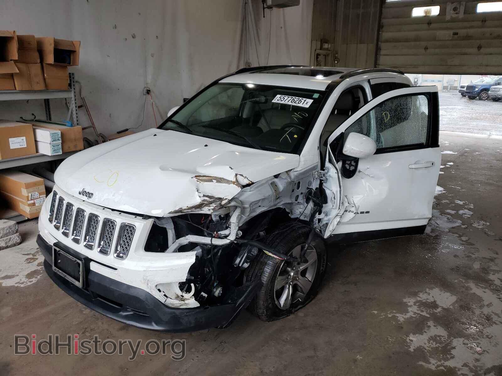 2016 JEEP COMPASS - VIN: 1C4NJDEB8GD775895 - Фото 2