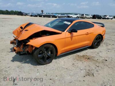 2021 Ford ALL MODELS Mustang, orange — VIN 1FA6P8TH9M5110257, Copart