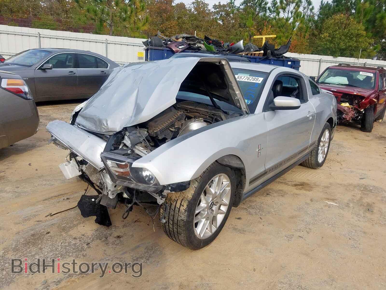 2012 FORD MUSTANG - VIN: 1ZVBP8AM4C5250849 - Фото 2