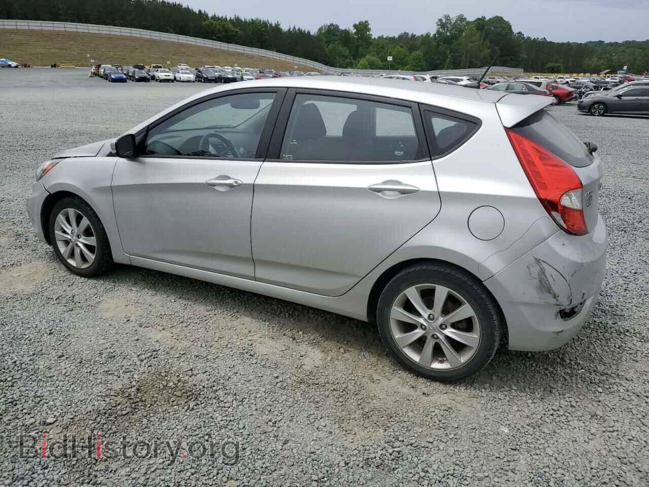 2013 HYUNDAI ACCENT - VIN: KMHCU5AE3DU066402 - Фото 2