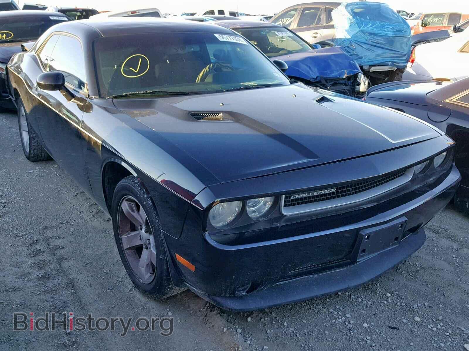 Photo 2C3CDYAGXCH269526 - DODGE CHALLENGER 2012