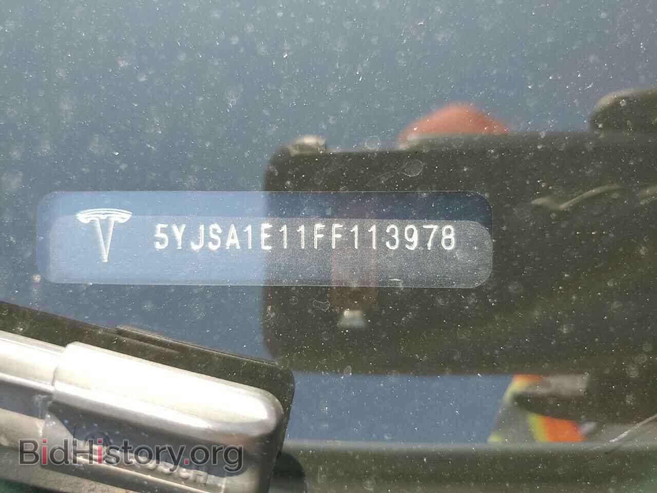 2015 TESLA MODEL S - VIN: 5YJSA1E11FF113978 - Фото 12